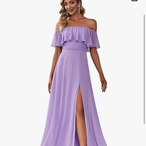 Off the shoulder dress